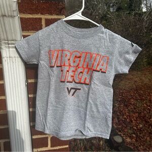 Russell Athletic Kids Gray Virginia Tech T-Shirt